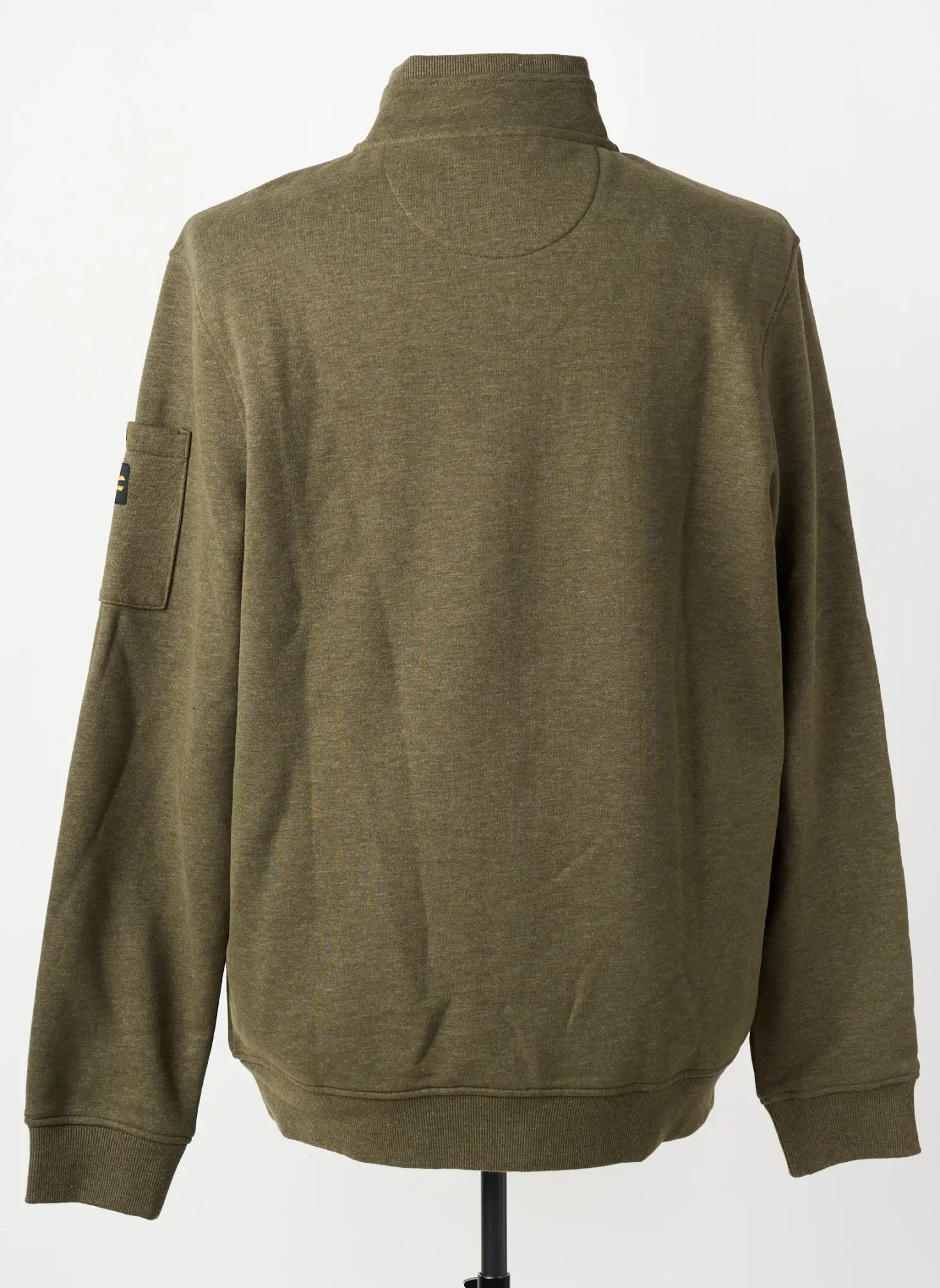 Sweat-shirt Camel Active Vert Manches Longues