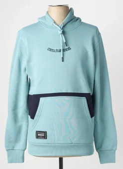 Sweat-shirt À Capuche Armita Bleu Manches Longues
