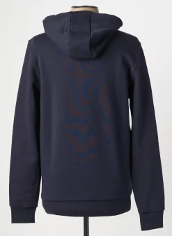 Sweat-shirt À Capuche Armita Bleu Manches Longues