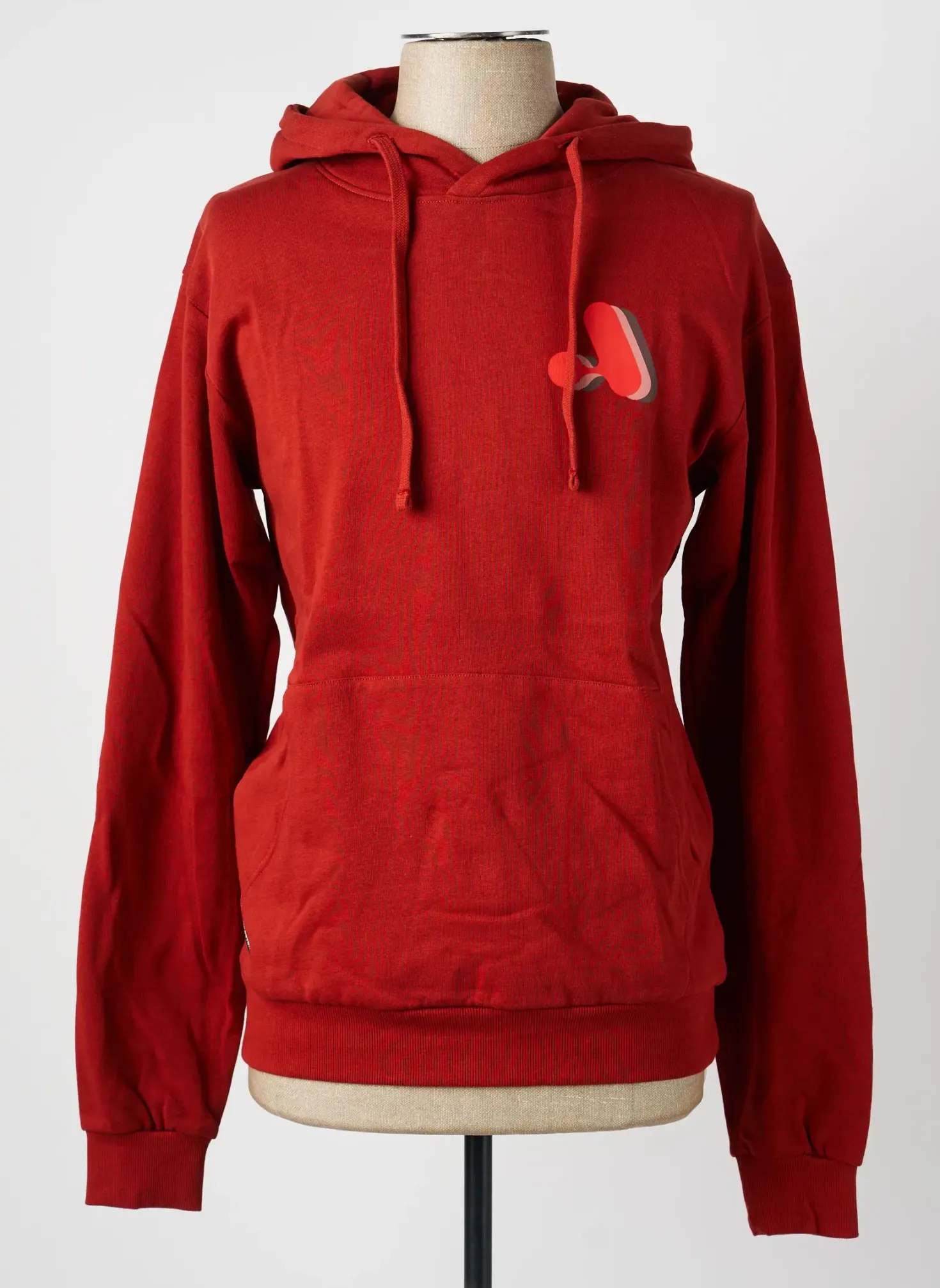 Sweat-shirt À Capuche Astore Orange Manches Longues