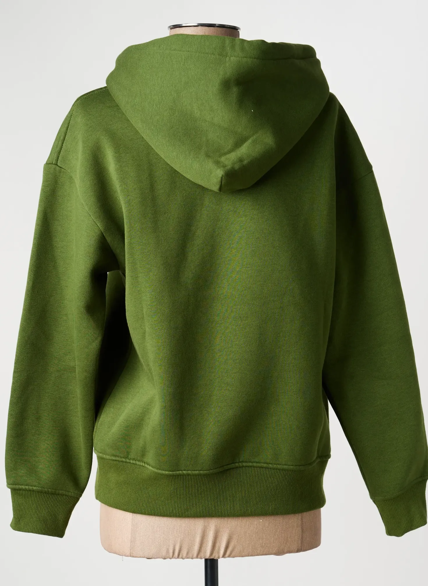 Sweat-shirt À Capuche Daphnea Vert Manches Longues