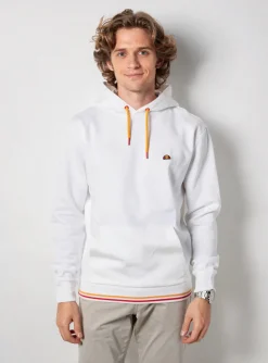 Sweat-shirt À Capuche Ellesse Blanc Manches Longues
