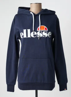 Sweat-shirt À Capuche Ellesse Bleu Manches Longues