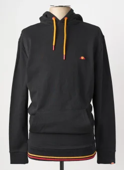 Sweat-shirt À Capuche Ellesse Noir Manches Longues