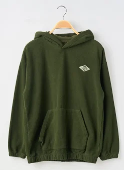 Sweat-shirt À Capuche La Redoute Vert Manches Longues