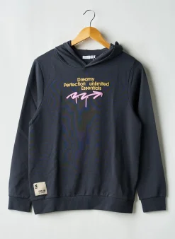 Sweat-shirt À Capuche Name It Bleu Manches Longues