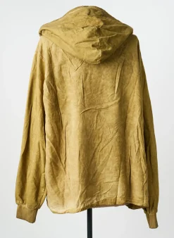Sweat-shirt À Capuche Nü Vert Manches Longues