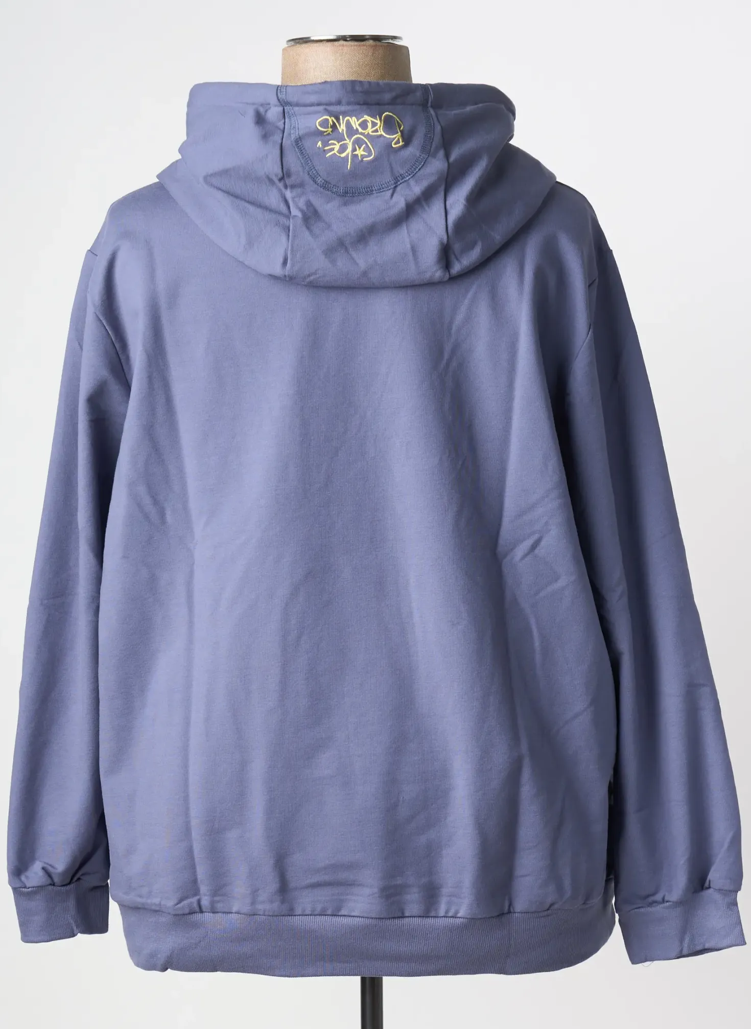 Sweat-shirt À Capuche Sheego Bleu Manches Longues