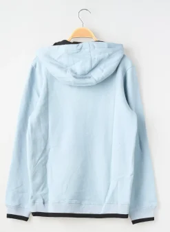 Sweat-shirt À Capuche Teddy Smith Bleu Manches Longues