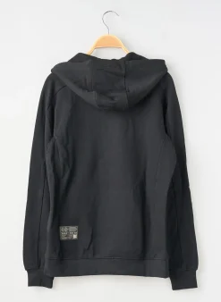 Sweat-shirt À Capuche Teddy Smith Noir Manches Longues