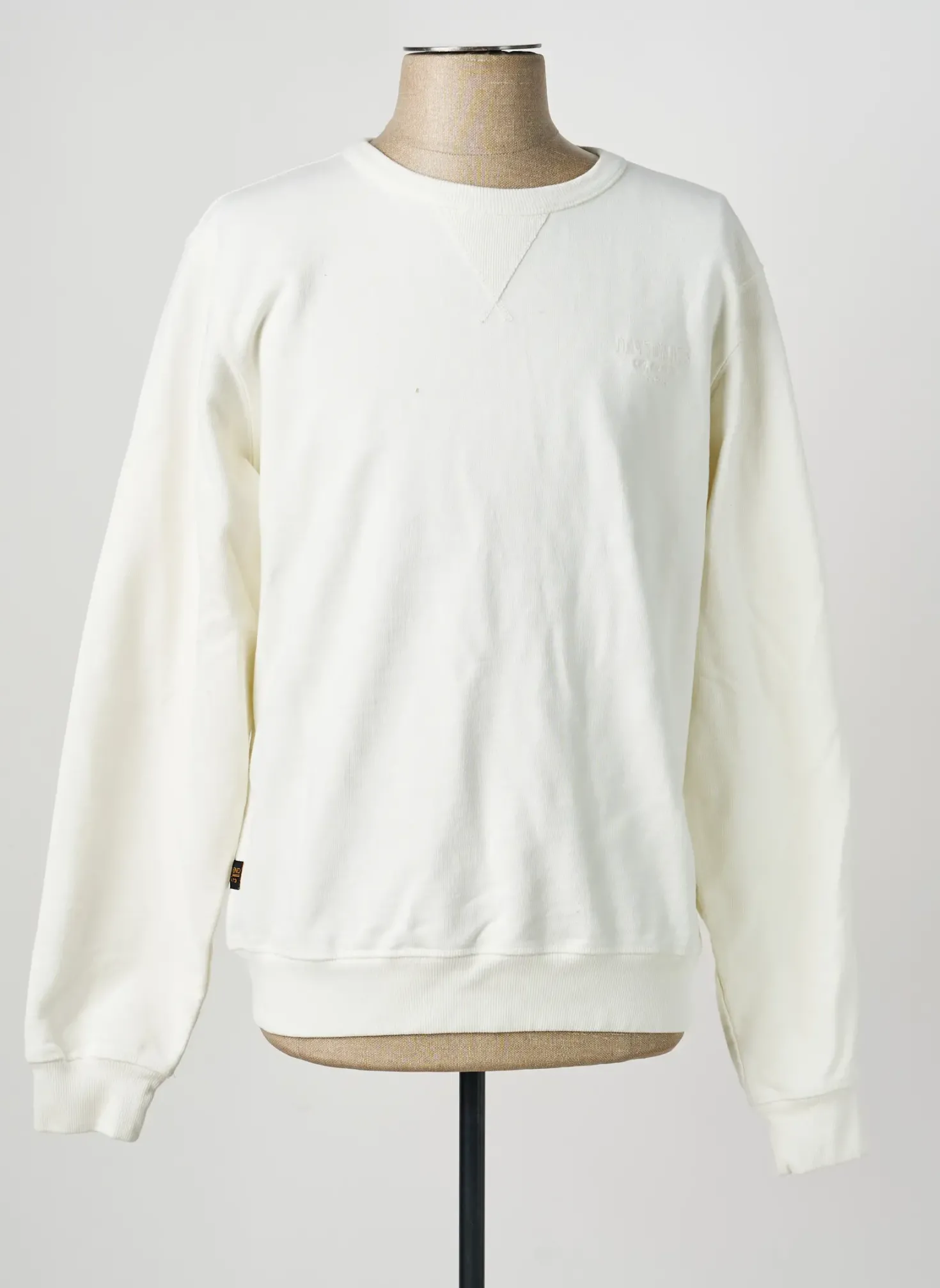 Sweat-shirt Daytona Beige Manches Longues