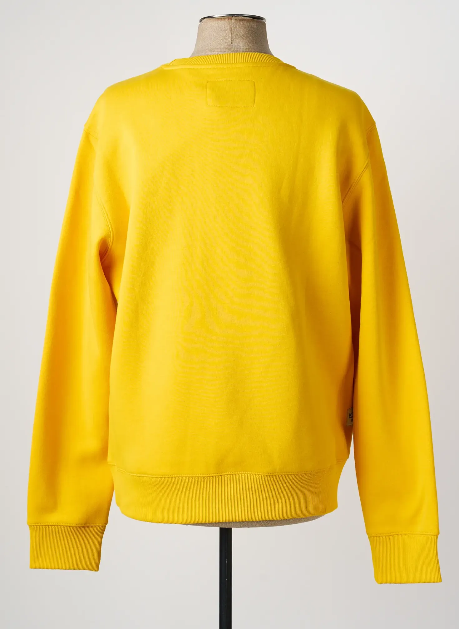 Sweat-shirt Daytona Jaune Manches Longues