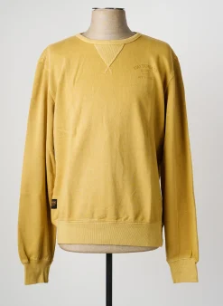 Sweat-shirt Daytona Marron Manches Longues
