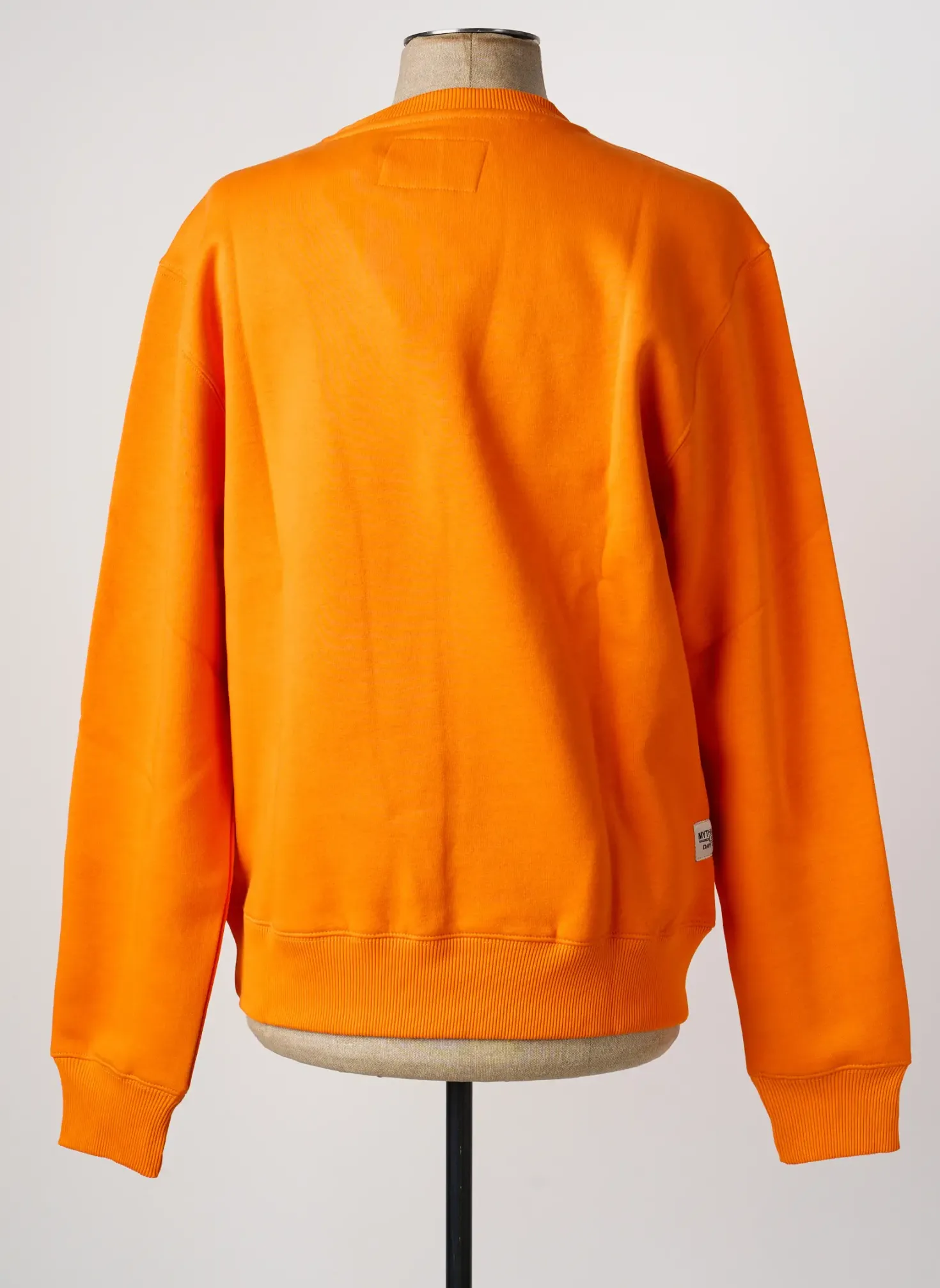 Sweat-shirt Daytona Orange Manches Longues