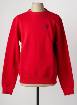 Sweat-shirt Daytona Rouge Manches Longues
