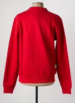 Sweat-shirt Daytona Rouge Manches Longues