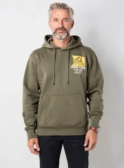Sweat-shirt Daytona Vert Manches Longues