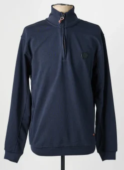 Sweat-shirt Easyline Bleu Manches Longues