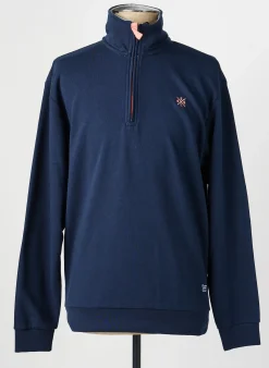 Sweat-shirt Easyline Bleu Manches Longues