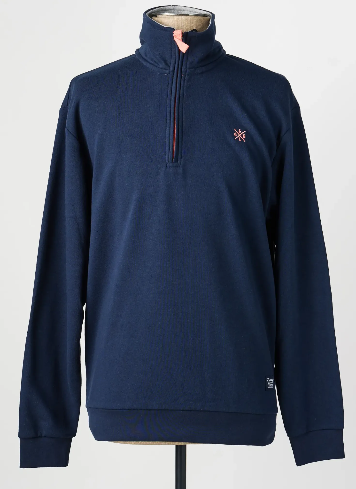 Sweat-shirt Easyline Bleu Manches Longues