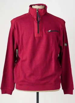 Sweat-shirt Easyline Rouge Manches Longues