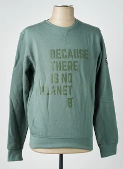 Sweat-shirt Ecoalf Vert Manches Longues