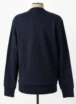 Sweat-shirt Fred Perry Bleu Manches Longues