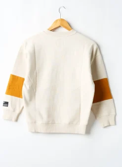 Sweat-shirt Garcia Beige Manches Longues