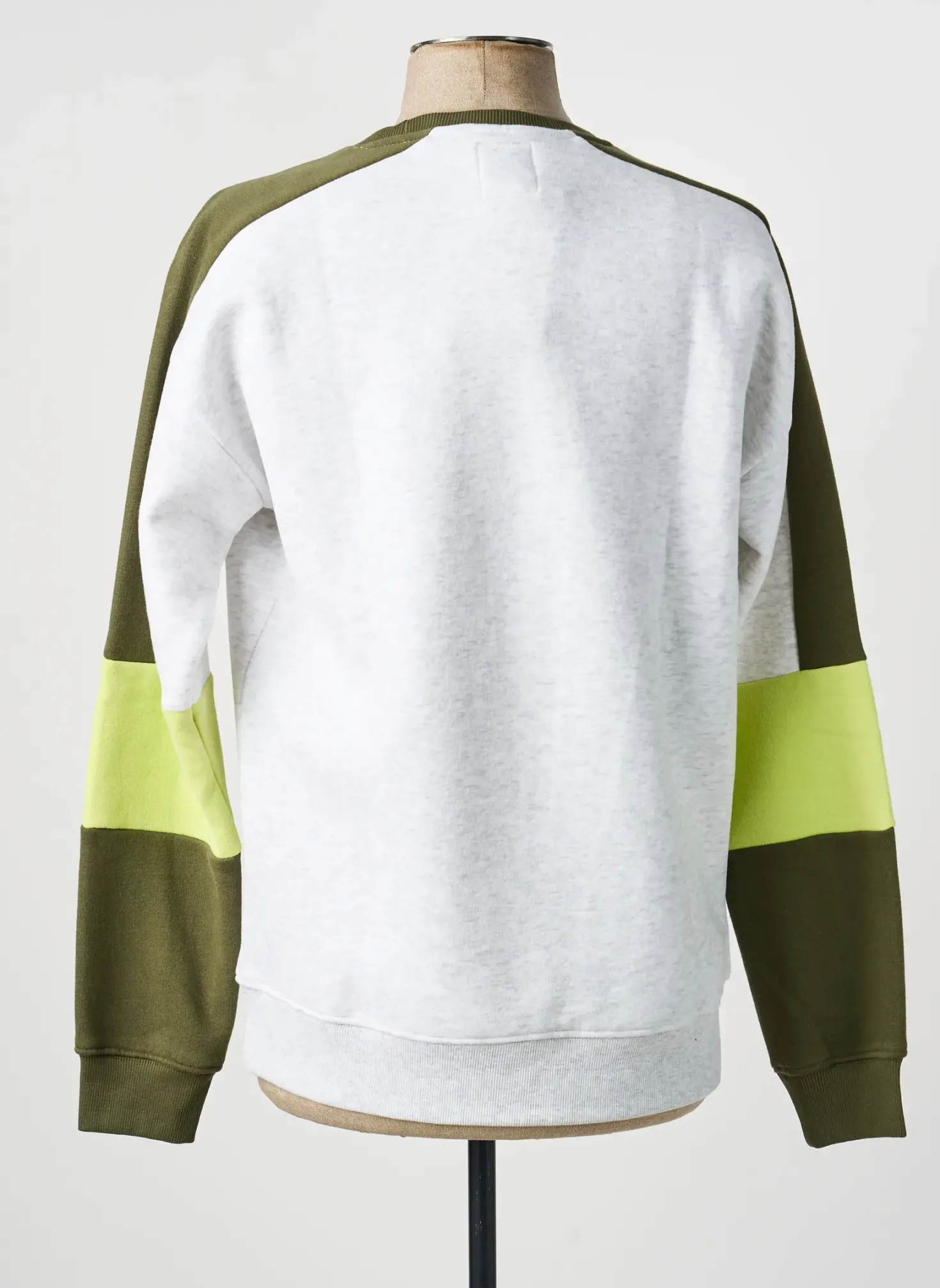 Sweat-shirt Garcia Blanc Manches Longues
