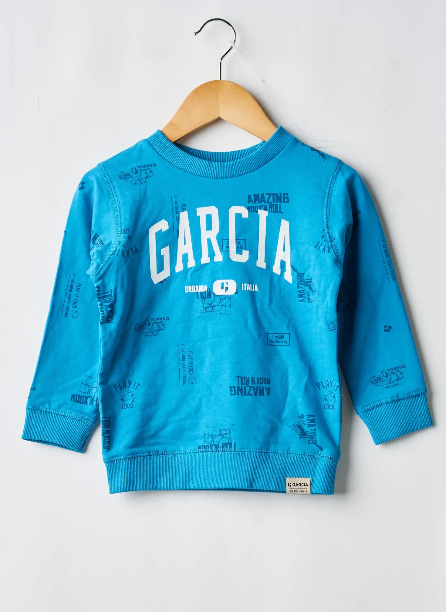 Sweat-shirt Garcia Bleu