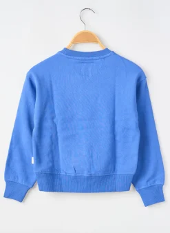 Sweat-shirt Garcia Bleu Manches Longues