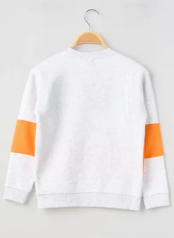 Sweat-shirt Garcia Gris Manches Longues