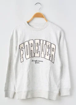 Sweat-shirt Garcia Gris Manches Longues