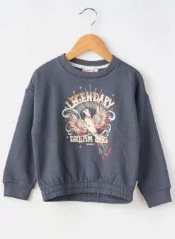 Sweat-shirt Garcia Gris Manches Longues