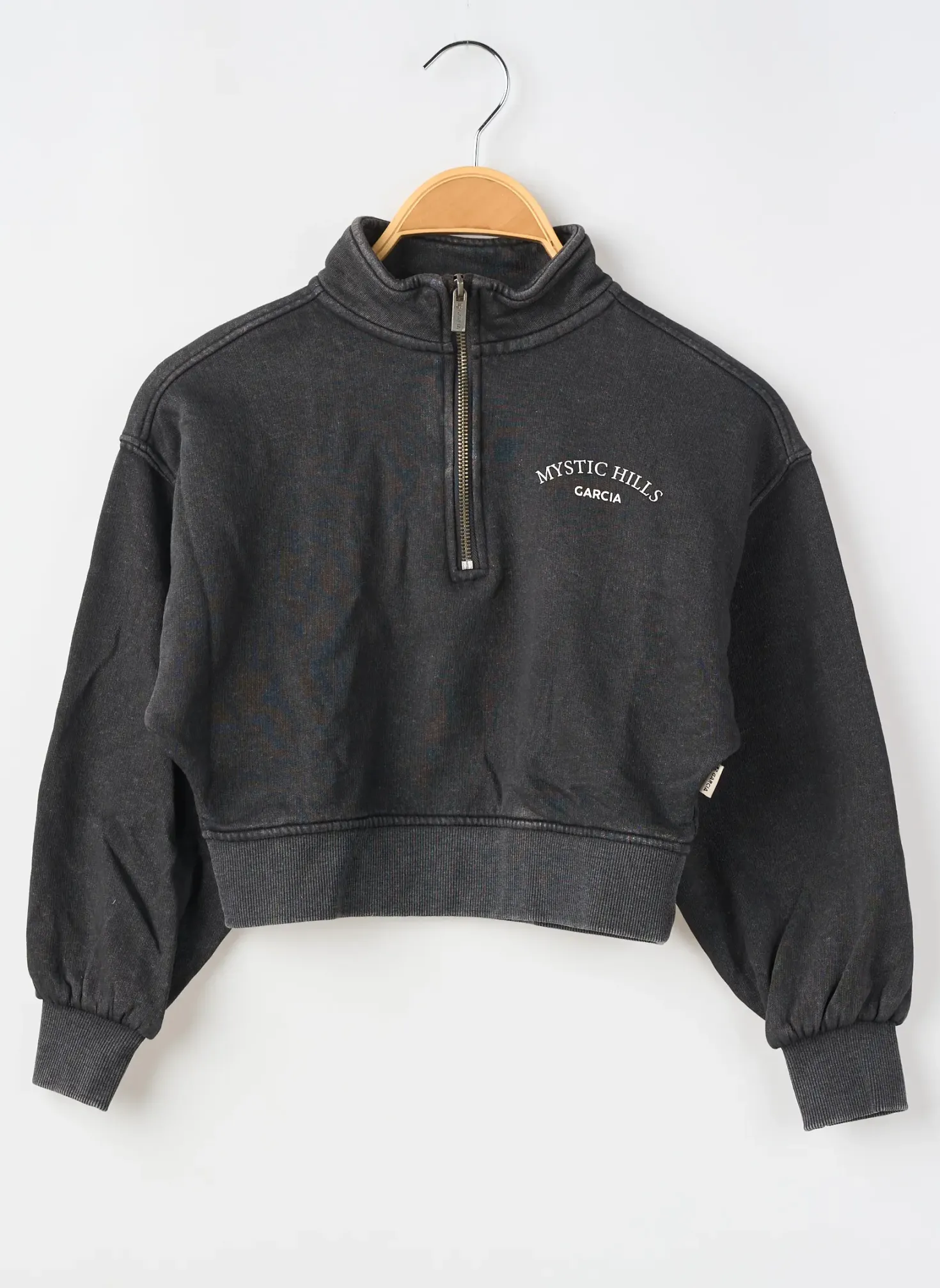Sweat-shirt Garcia Gris Manches Longues