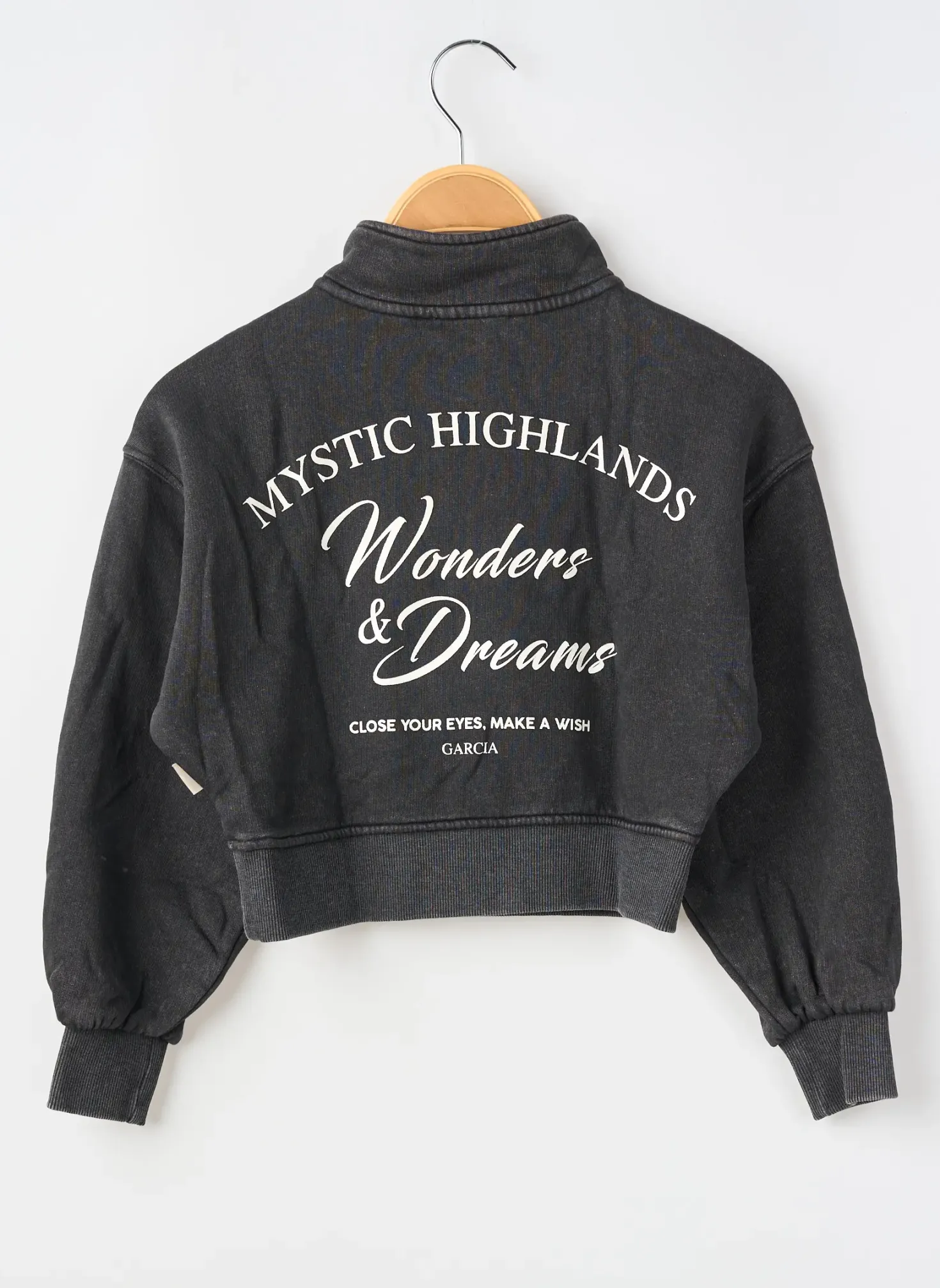 Sweat-shirt Garcia Gris Manches Longues