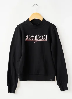 Sweat-shirt Garcia Noir Manches Longues