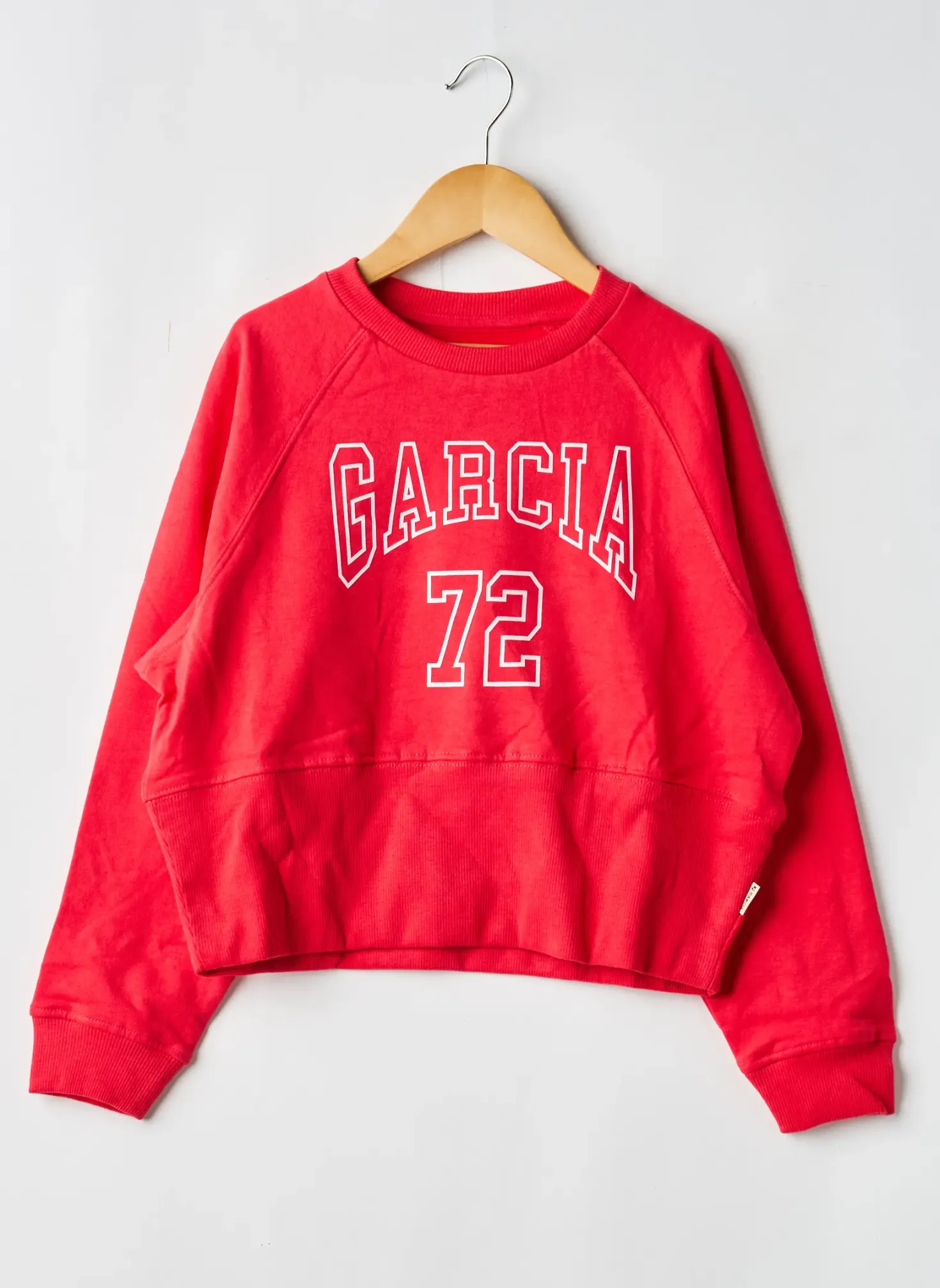 Sweat-shirt Garcia Rouge