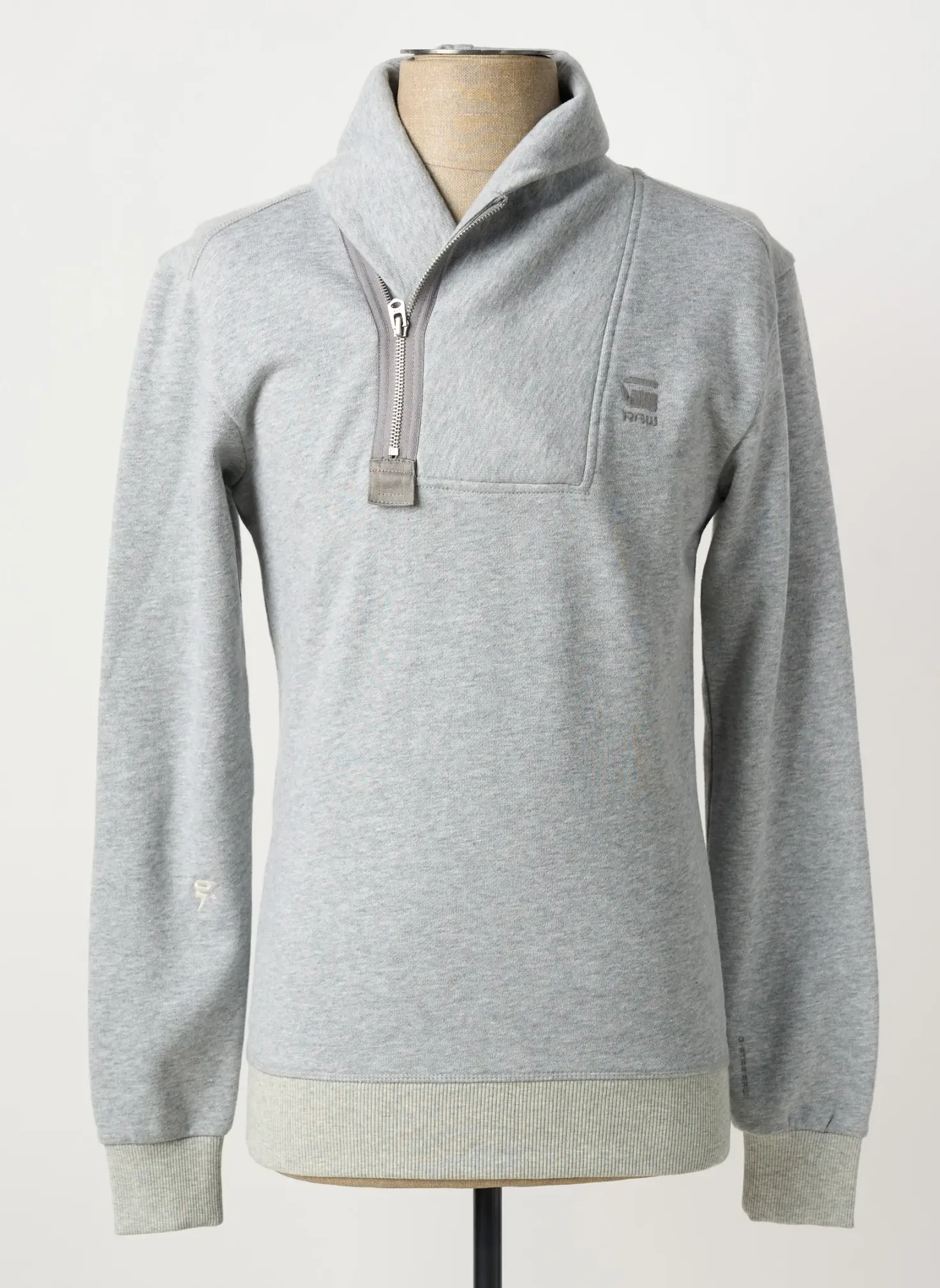 Sweat-shirt G Star Gris Manches Longues