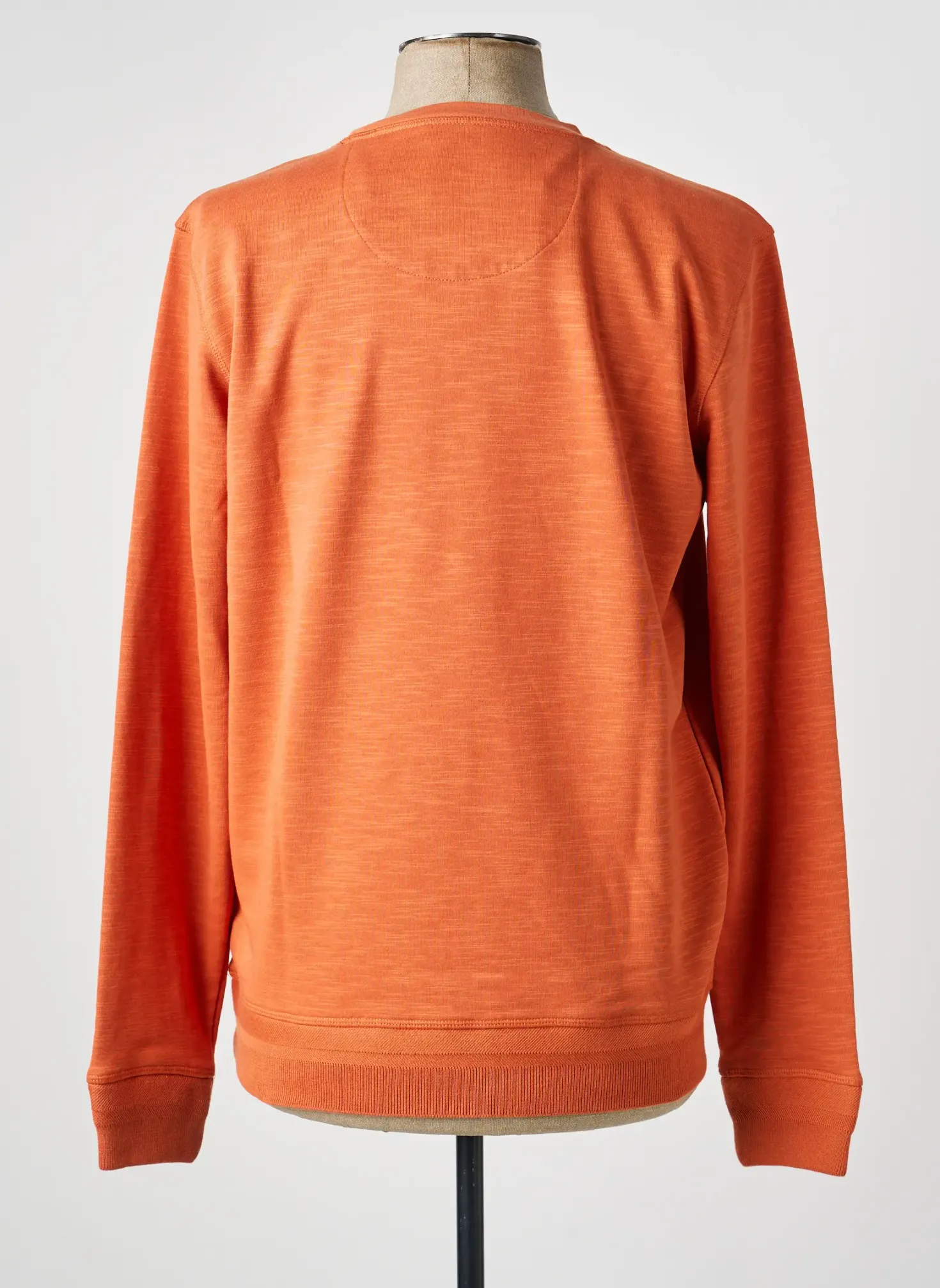 Sweat-shirt Hajo Orange Manches Longues