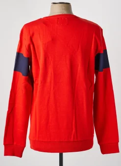 Sweat-shirt Himspire Rouge Manches Longues