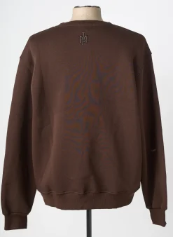 Sweat-shirt Imperial Marron Manches Longues