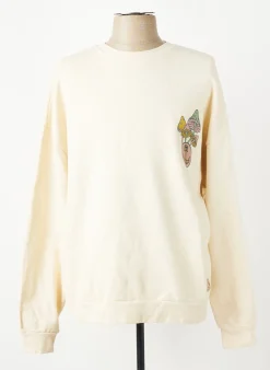 Sweat-shirt Iron And Resin Beige Manches Longues