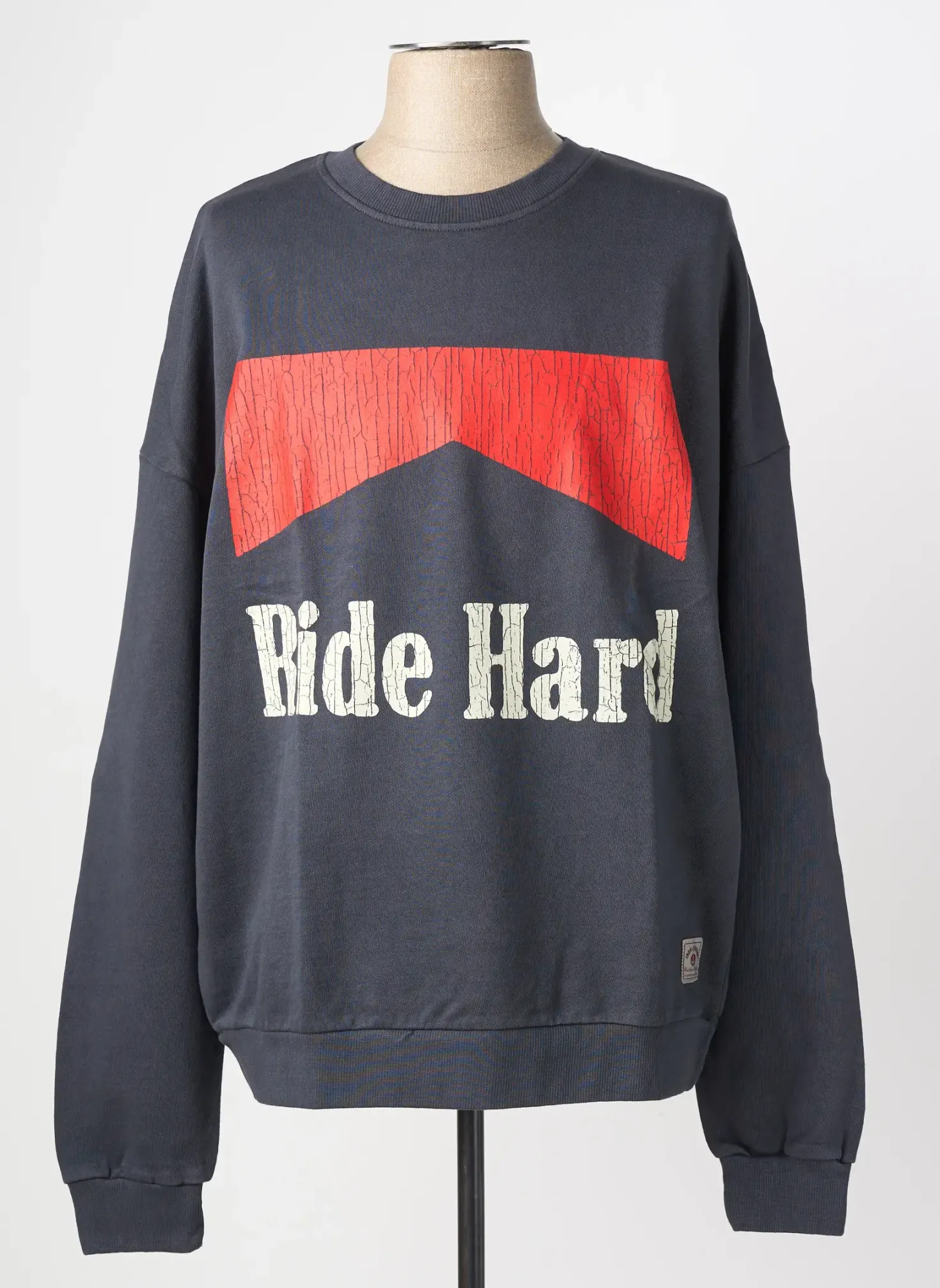 Sweat-shirt Iron And Resin Gris Manches Longues