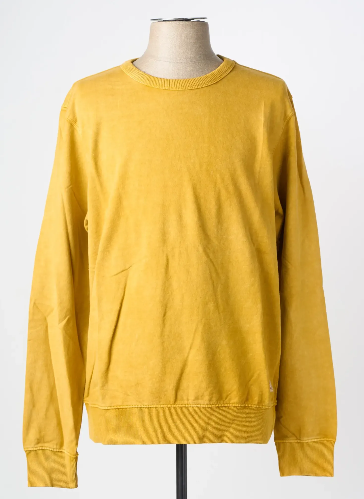 Sweat-shirt Iron And Resin Jaune Manches Longues