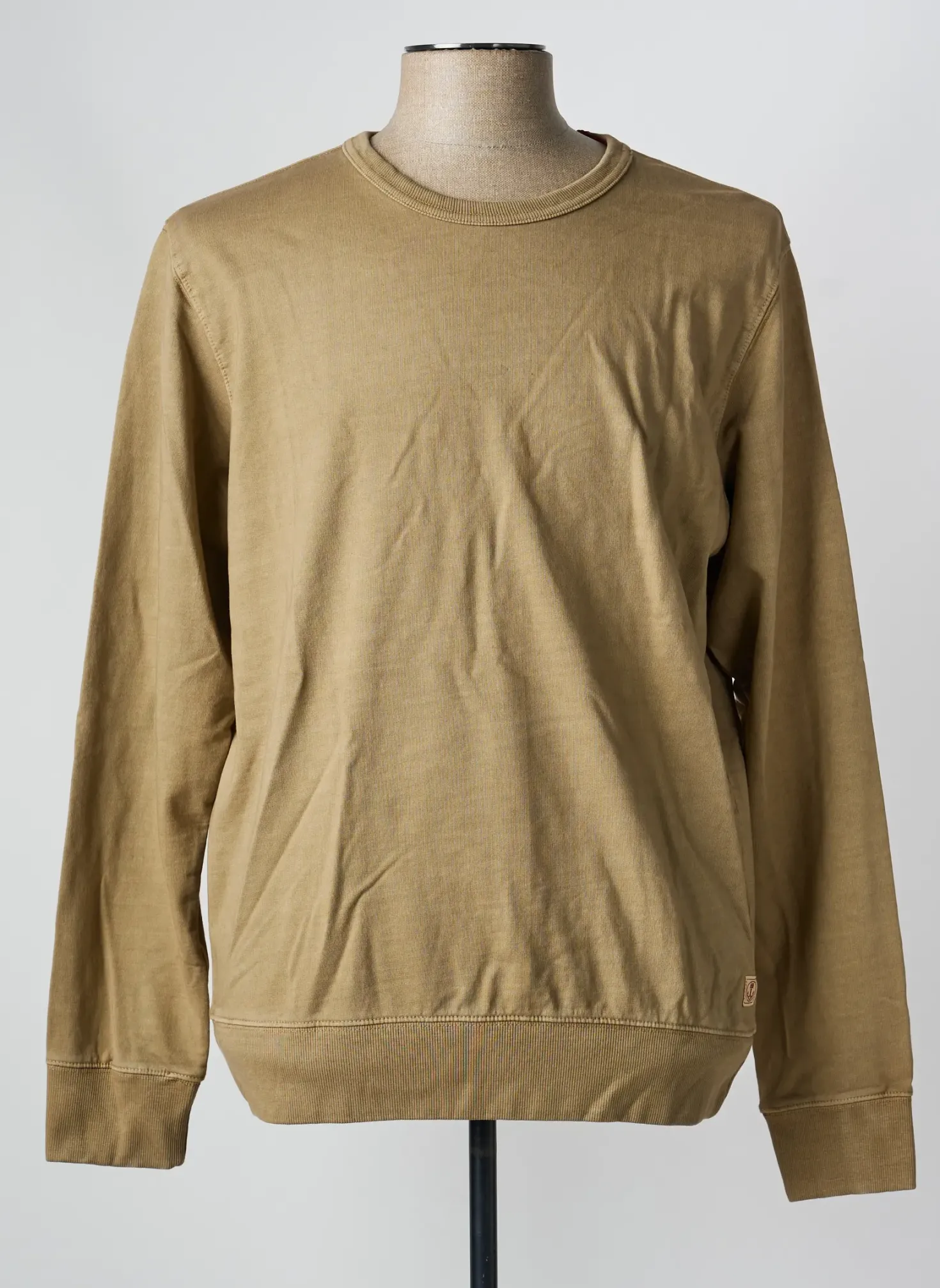Sweat-shirt Iron And Resin Marron Manches Longues