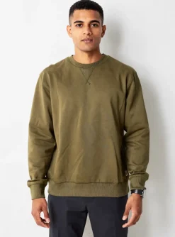 Sweat-shirt Iron And Resin Vert Manches Longues