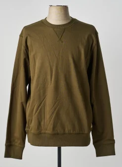 Sweat-shirt Iron And Resin Vert Manches Longues