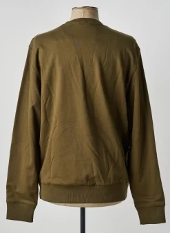 Sweat-shirt Iron And Resin Vert Manches Longues