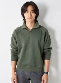 Sweat-shirt Iron And Resin Vert Manches Longues